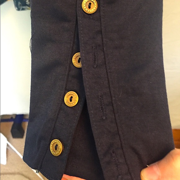 Misslook NWOT Floral Knit Top with 4-Button Cuff - Picture 5 of 6